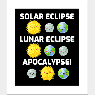 Types of Eclipse Apocalypse Posters and Art